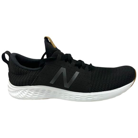 New Balance Women's Fresh Foam Sport V1 Sneakers Size 12 Black White - Picture 2 of 8